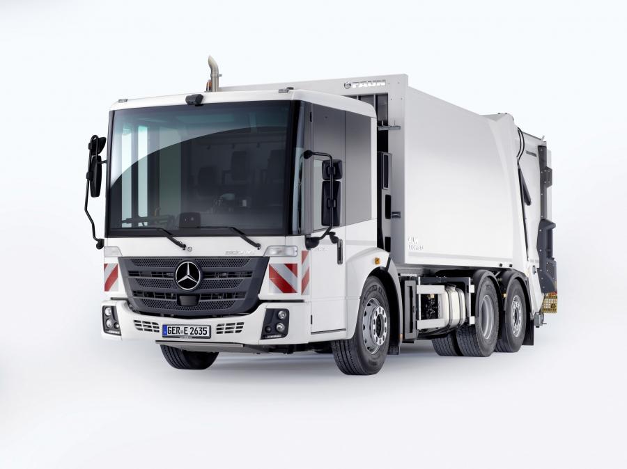  Mercedes-Benz Econic 2635 L mit Mullsammelaufbau FAUN Variopress 2017 года  (фото 1 из 3)
